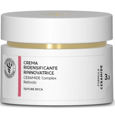 Crema ridensificante rinnovatrice   CERAMIDI COMPLEX e RETINOLO texture ricca<br><span></span>