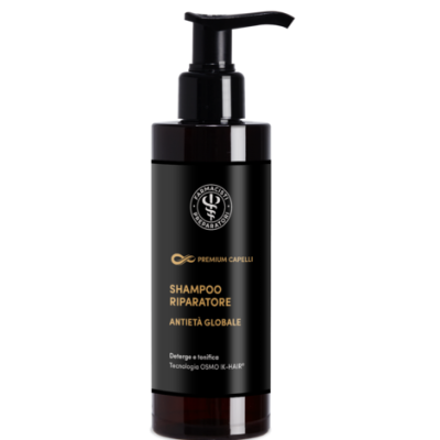 Shampoo riparatore ANTIETÀ GLOBALE TECNOLOGIA OSMO IK-HAIR®*<br><span></span>