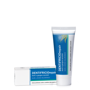 DENTIFRICIO repair GENGIVE SENSIBILI ALOE E A. IALURONICO