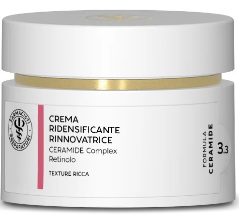 Crema ridensificante rinnovatrice   CERAMIDI COMPLEX e RETINOLO texture ricca