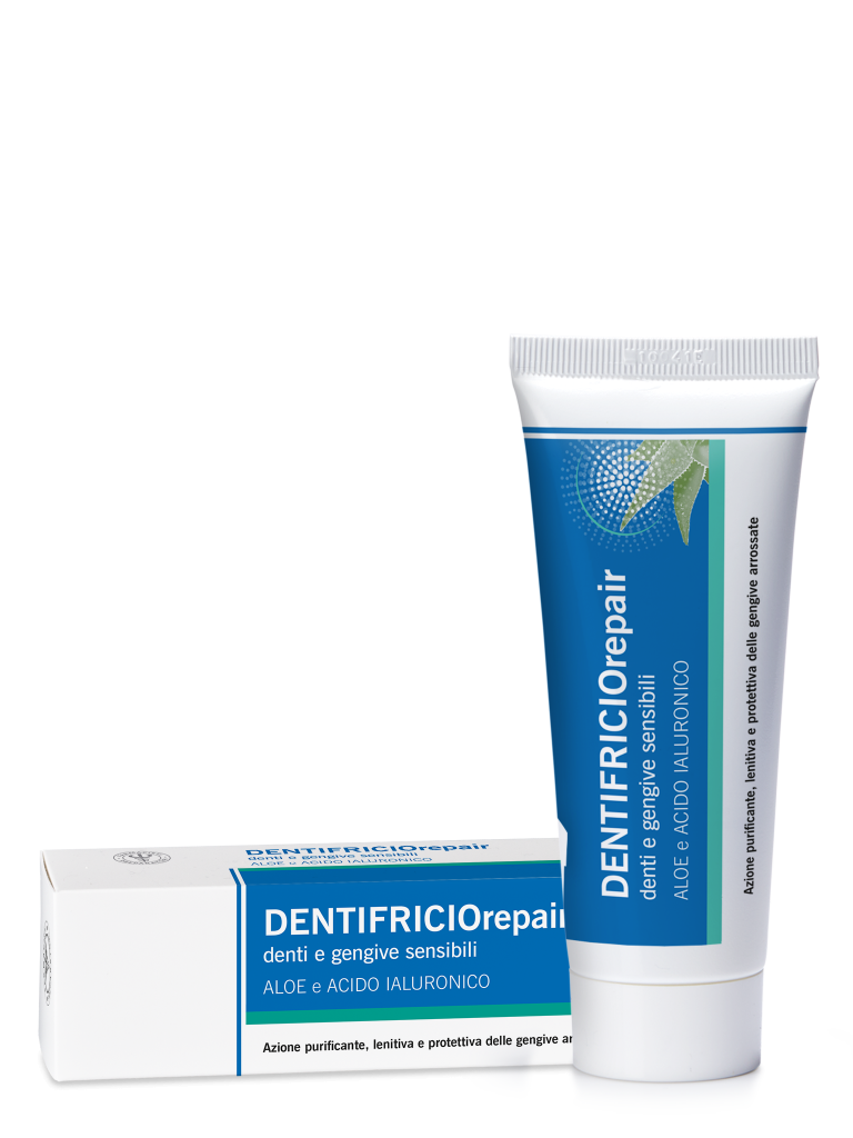 DENTIFRICIO repair GENGIVE SENSIBILI ALOE E A. IALURONICO