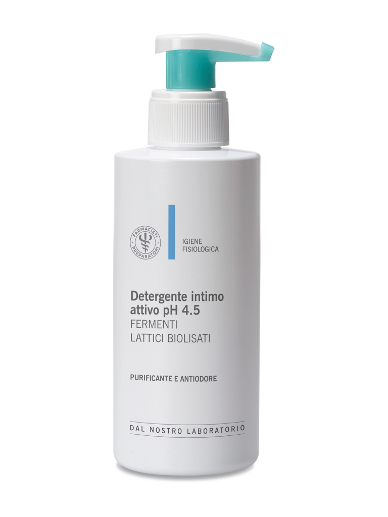 Detergente intimo attivo pH 4.5 FERMENTI LATTICI BIOLISATI