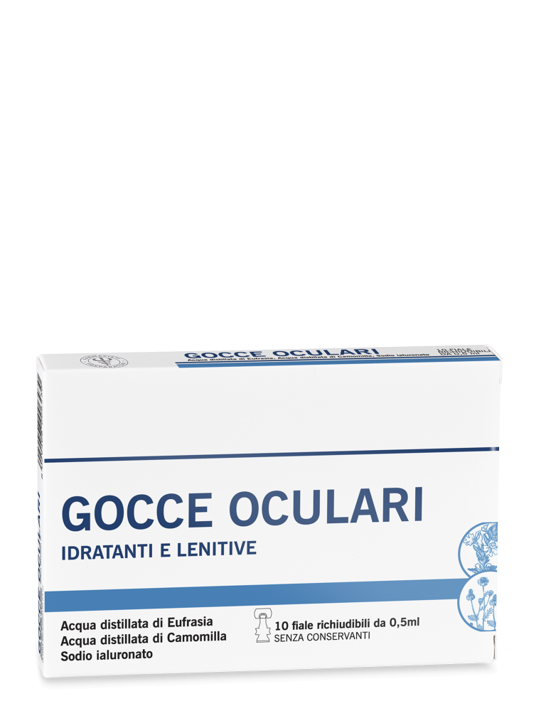 GOCCE OCULARI IDRATANTI E LENITIVE