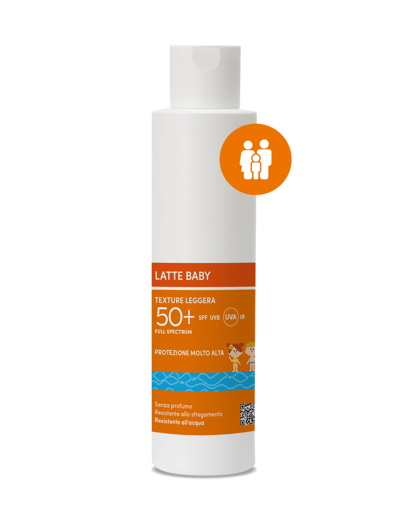 LATTE BABY SPF 50+ TEXTURE LEGGERA ​PROTEZIONE MOLTO ALTA